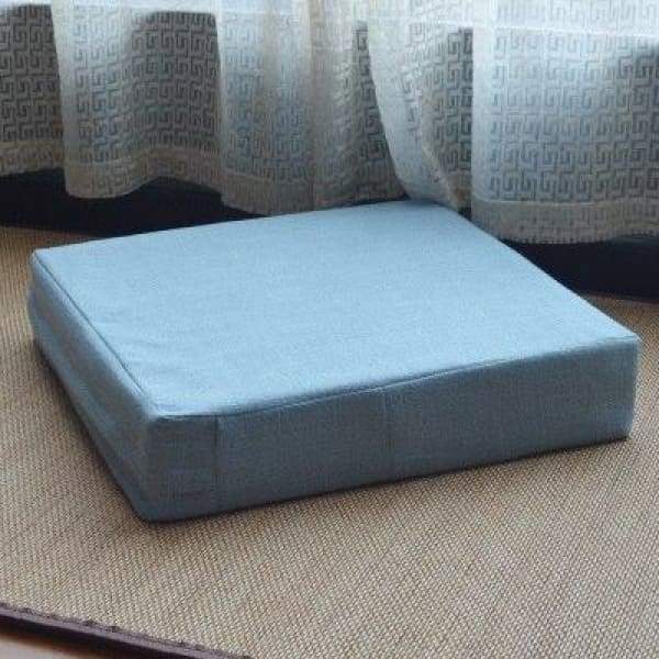 Zafu Inba - Skyblue / 40x40cm (15.7) - Tatami Cushion